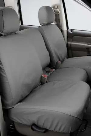 Bargain Seat Saver SS8373PCGY Polycotton SeatSaver Custom Second Row Seat Covers